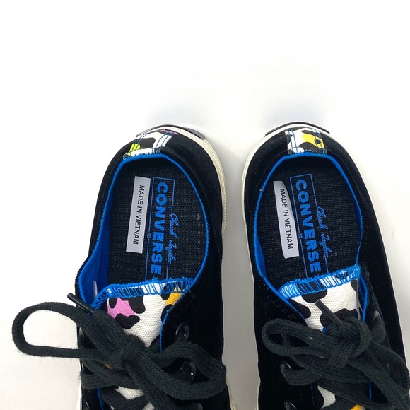 💖MEGA SALE💖Converse Chuck 70 OX Pattern Low Top Black Animal Women's 572393C - Picture 7 of 10
